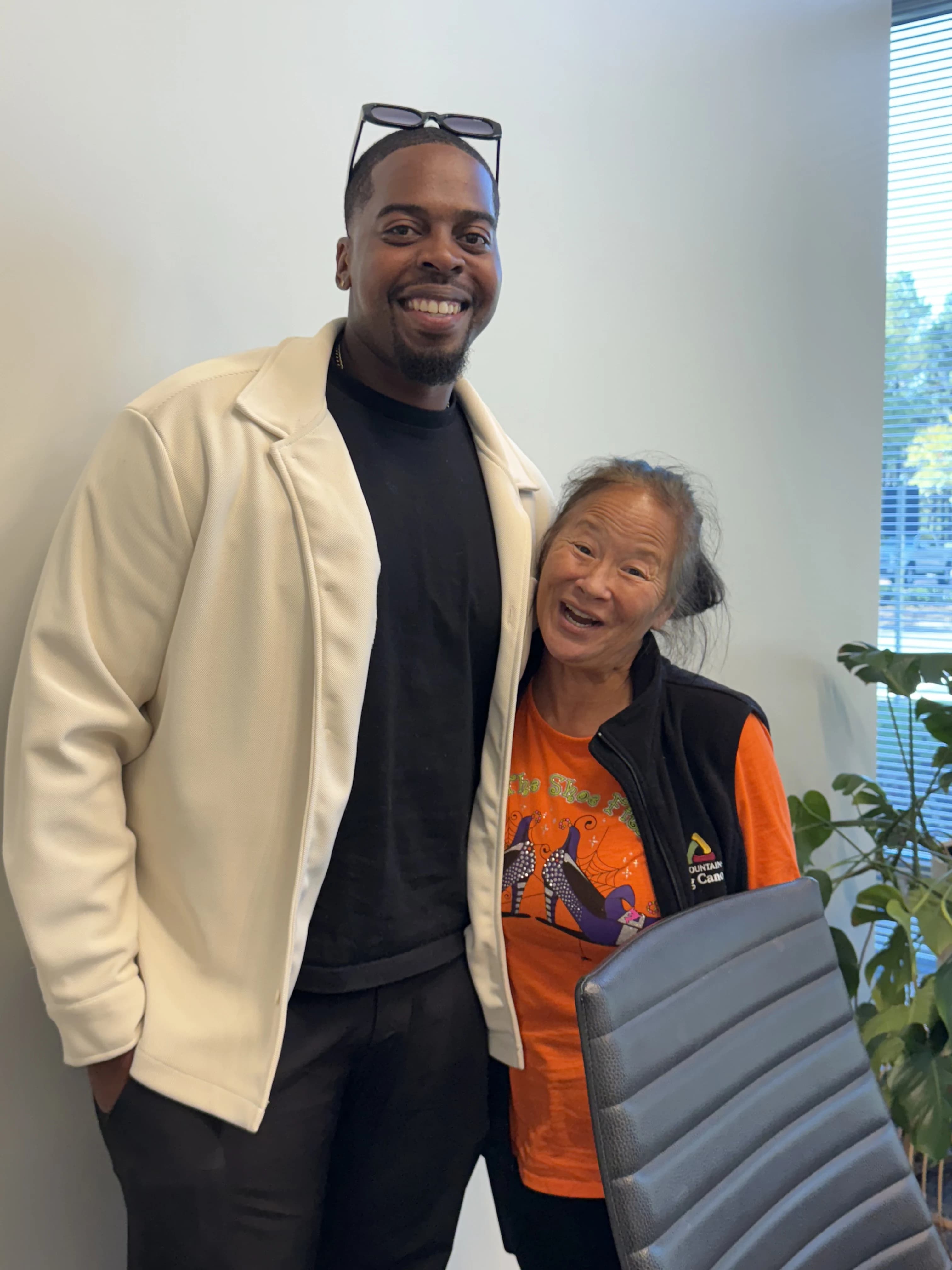 Happy seller after closing